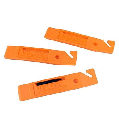 Démonte-Pneus Velox Plastique Orange Jeu de 3
