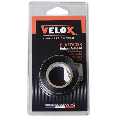 Ruban Adhésif Plastique Velox Plastader 101 Noir 20mm x 8M