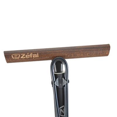 Pompe à Pied Zéfal FP60 Corps Alu Noir Raccord Z-Switch Manche Bois VS/VP 12 Bars