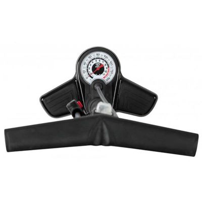 POMPE A PIED ZEFAL FP20 CORPS ACIER GRIS SUPPORT ACIER RACCORD SWITCH VS/VP 11BARS