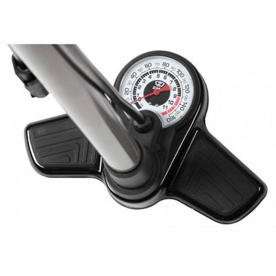 Pompe à Pied Zéfal FP20 Corps /Support Acier GrisRaccord Switch VS/VP 11 Bars