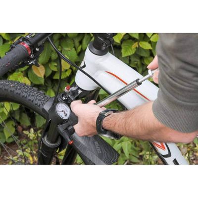 Pompe Amortisseur & Fourche Zéfal Z Shock Manomètre 25Bars