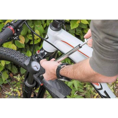 Pompe Amortisseur & Fourche Zéfal Z Shock Manomètre 25Bars