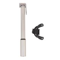 Mini Pompe Vélo Route Zéfal Road Micro Silver Alu 8 Bars VP/VS L230mm