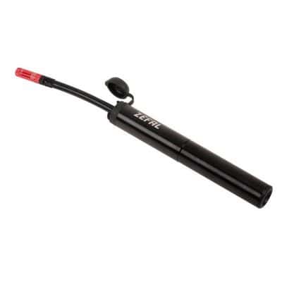Mini Pompe Vélo Route/VTT/Gravel Zéfal Mini 5.5 Bars VP/VS Noir L180mm
