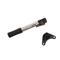 Mini Pompe Vélo Route/VTT Zéfal Switch Mini 5.5 Bars VP/VS Noir/Argent L200mm