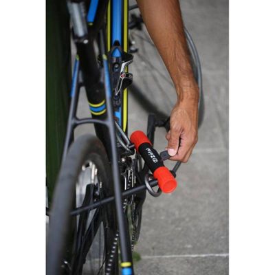 Antivol Vélo U Zéfal TRAZ U13 115 x 230mm avec Câble à Boucles Ø 10mm