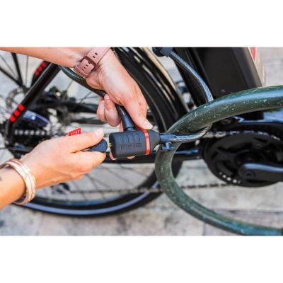 Antivol Vélo Spiral à Clé Zéfal K-TRAZ C8 Ø 12mm L 1.85M