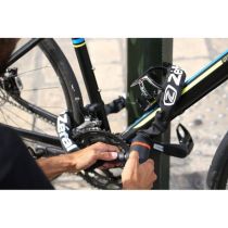 Antivol Vélo Chaîne à Clé Zéfal K-TRAZ M 14 Ø 8mm L 1,20M Noir