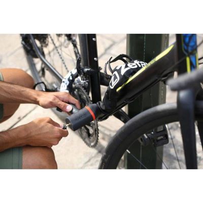 Antivol Vélo Chaîne à Clé Zéfal K-TRAZ M 14 Ø 8mm L 1,20M Noir
