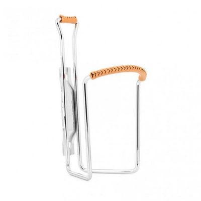 Porte-Bidon Zéfal Vintage Acier Chrome Gainage Cuir 80g