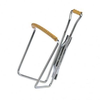 Porte-Bidon Zéfal Vintage Acier Chrome Gainage Cuir 80g
