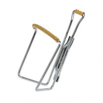 Porte-Bidon Zéfal Vintage Acier Chrome Gainage Cuir 80g
