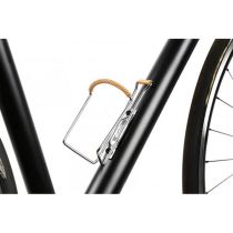 Porte-Bidon Zéfal Vintage Acier Chrome Gainage Cuir 80g