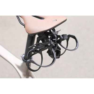 Porte-Bidon Zéfal Tri Bottle Cage Noir Composite Renforcé Fibre de Verre