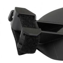 Garde-Boue Arrière Route 700 Zéfal Shield S10 Noir Fixation sur Rail de Selle