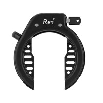 ANTIVOL VELO FER A CHEVAL AXA REN 2 NOIR (OUVERTURE 61MM) (RECOMMANDE FUB)
