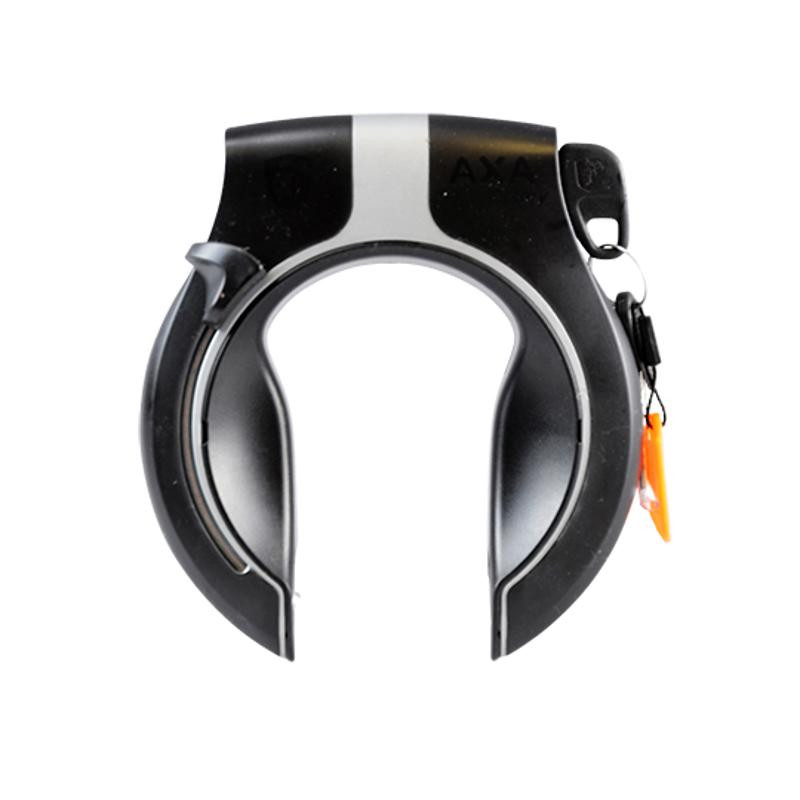 ANTIVOL VELO FER A CHEVAL AXA VICTORY NOIR MAT/ARGENT (OUVERTURE 56MM) (RECOMMANDE FUB)