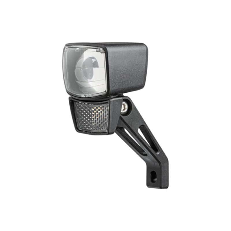 ECLAIRAGE VELO AV/PROJECTEUR LED E-BIKE/VAE AXA NXT 60 6-12 VOLT (FIXATION FOURCHE)