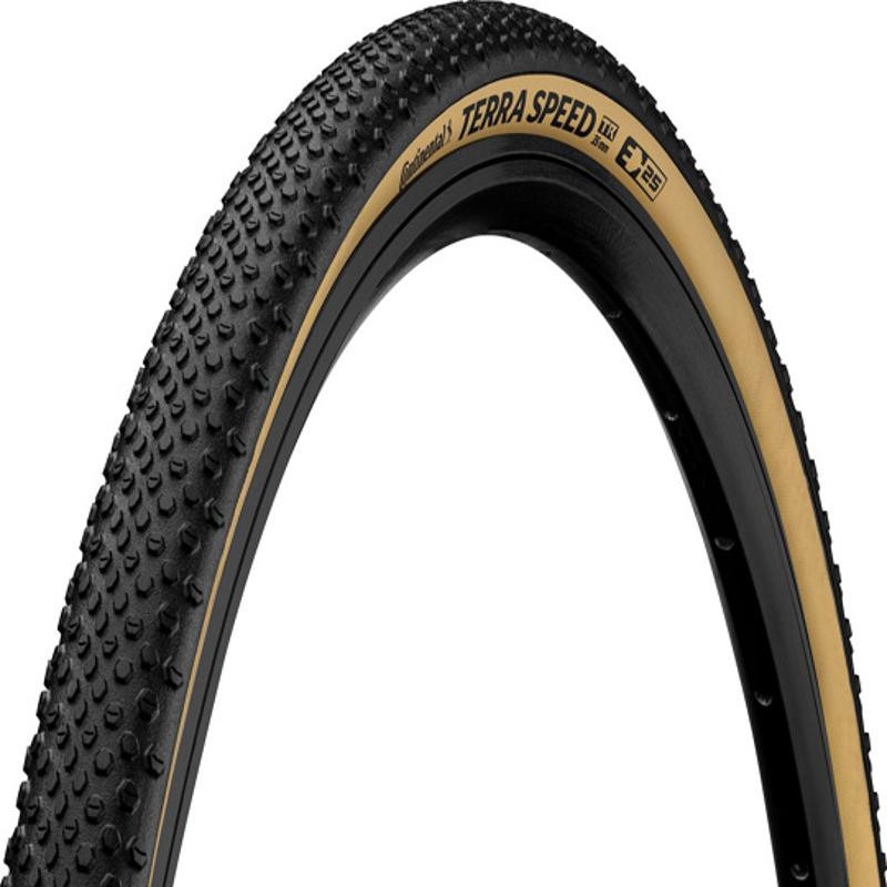 PNEU GRAVEL 700X35C TS CONTINENTAL TERRA SPEED PROTECTION TLR NOIR/CREME (35-622)
