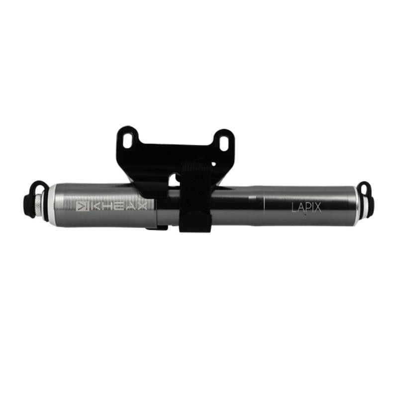 POMPE MINI VTT KHEAX LAPIX HV S TOUT ALU TITANE L185MM 90PSI/6.2BAR
