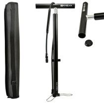 POMPE A PIED TRAVEL KHEAX THRACIOS NOIR AVEC MANOMETRE 200 PSI/13.80BAR