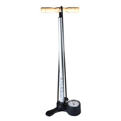 POMPE A PIED KHEAX ACIER ATLAS GRIS 11BAR/160PSI VS/VP (PIED COMPOSITE/CORPS ACIER)