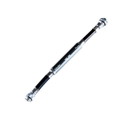 RACCORD POMPE KHEAX PRESTA/SCHRADER LAPIX/LIPS TAILE M/L ROUTE/VTT - AVEC MANOMETRE (190MM