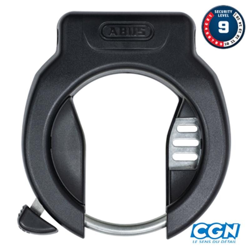 ANTIVOL VELO FER A CHEVAL ABUS4750SNOIR PRO AMPARO