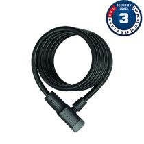 ANTIVOL VELO SPIRAL A CLE D10 X 1.80M ABUS PRIMO 5510K NOIR SANS SUPPORT