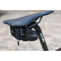 Sacoche de Selle Zéfal Z Light Pack S Noir 0.4L Attache Velcrosur Rail/Tige de Selle