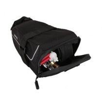 Sacoche de Selle Zéfal Z Light Pack M Noir 0.9L Attache Velcrosur Rail/Tige de Selle