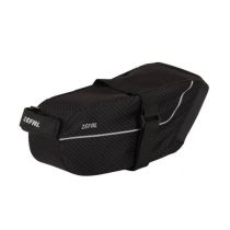 Sacoche de Selle Zéfal Z Light Pack L Noir 1.4L Attache Velcrosur Rail/Tige de Selle