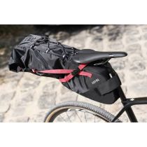 Sacoche de Selle Gravel Etanche Zéfal Z Adventure R11 Noir Grand Volume 11L