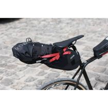 Sacoche de Selle Gravel Etanche Zéfal Z Adventure R17 Noir Grand Volume 17L
