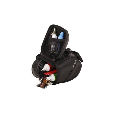 Sacoche de Selle Zéfal Iron Pack 2 M-TF Noir 0,9L Fixation T-Fix Rails de Selle