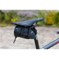 Sacoche de Selle Zéfal Iron Pack 2 S-DS Noir 0.5L Fixation Velcro sur Rail/Tige de Selle