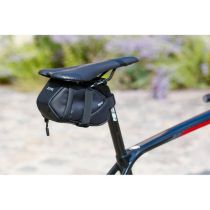 Sacoche de Selle Zéfal Iron Pack 2 M-DS Noir 0.9L Fixation Velcro sur Rail/Tige de Selle