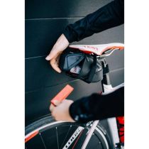 Sacoche de Selle Zéfal Iron Pack 2 M-DS Noir 0.9L Fixation Velcro sur Rail/Tige de Selle