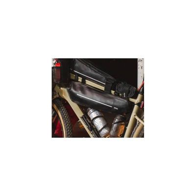 Sacoche de Cadre Vélo Gravel Zéfal Z Adventure C3 Noir 3.3L Fermeture Etanche