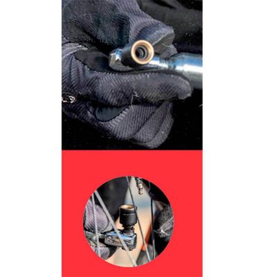 GONFLEUR ZEFAL EZ BIG SHOT (AVEC CARTOUCHE 16 GR) REGULATEUR D'AIR NOIR EMBOUT