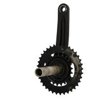Pédalier VTT Double Shimano 36-22D L175mm Alu MT210 9V 148 Boost