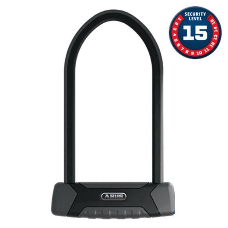 Antivol Vélo U Abus 140 x 230mm Granit XPlus 540 + Support