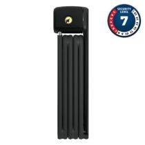 Antivol Vélo Pliable à Clé Abus L 85cm Bordo Lite 6055K/85 Noir + Support