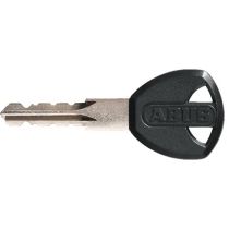 Antivol Vélo Spiral à Clé Abus Ø12mm X 1.80M Booster 6512K Noir Avec Suppport