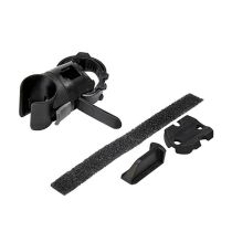 Antivol Vélo Spiral à Clé Abus Ø12mm X 1.80M Booster 6512K Noir Avec Suppport