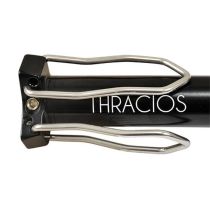 Pompe à Pied Travel Kheax Thracios Noir avec Manomètre 200 PSI/13.80Bar