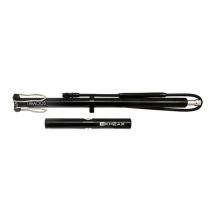 Pompe à Pied Travel Kheax Thracios Noir avec Manomètre 200 PSI/13.80Bar