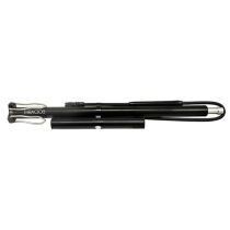 Pompe à Pied Travel Kheax Thracios Noir avec Manomètre 200 PSI/13.80Bar