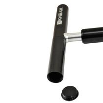 Pompe à Pied Travel Kheax Thracios Noir avec Manomètre 200 PSI/13.80Bar